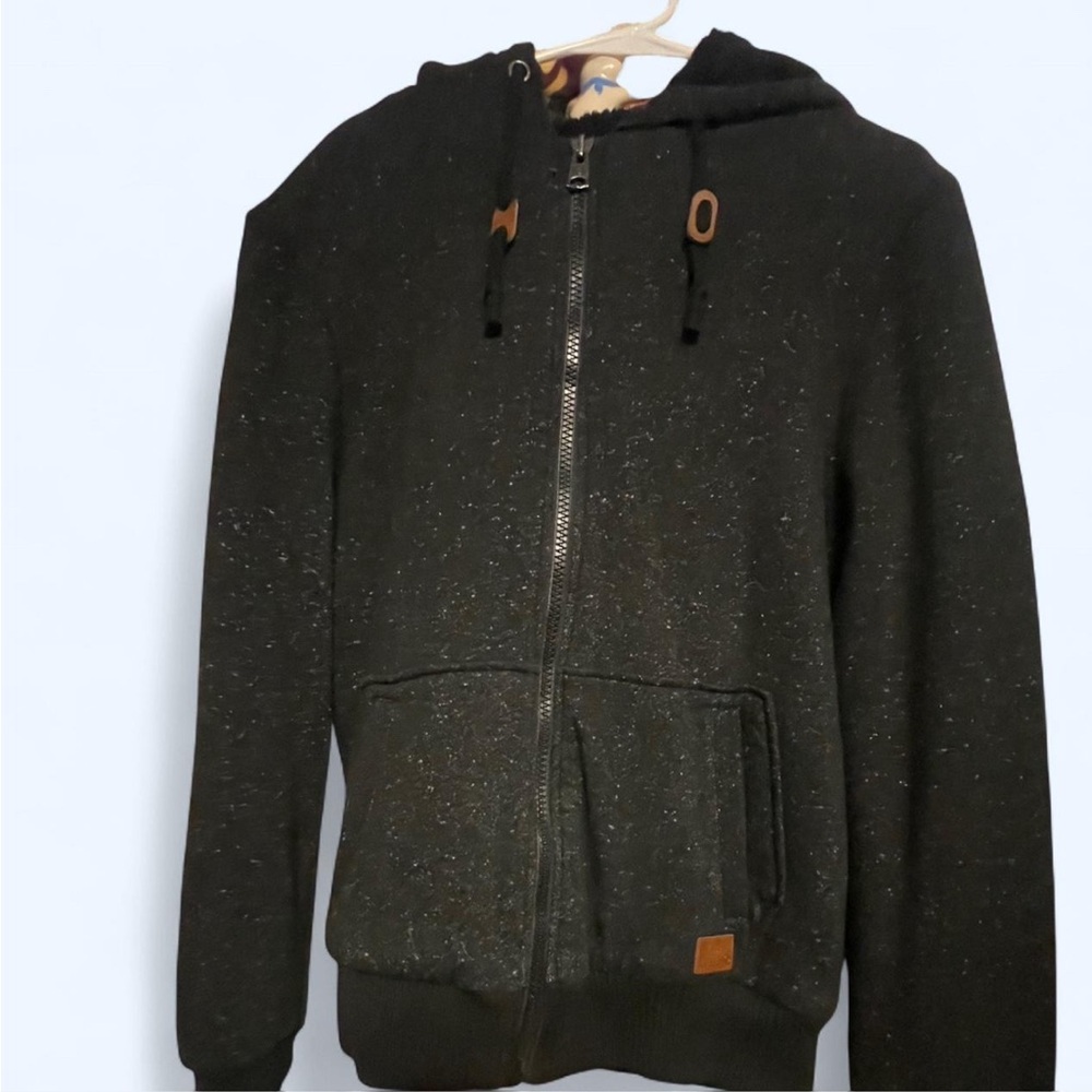 Buffalo David Bitton Black Hoodie Jacket